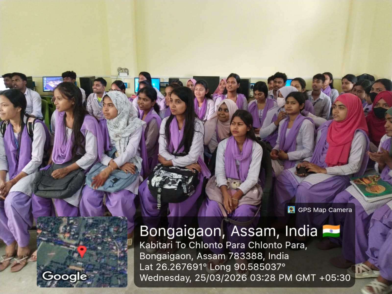 Departmental Discussion with the Students