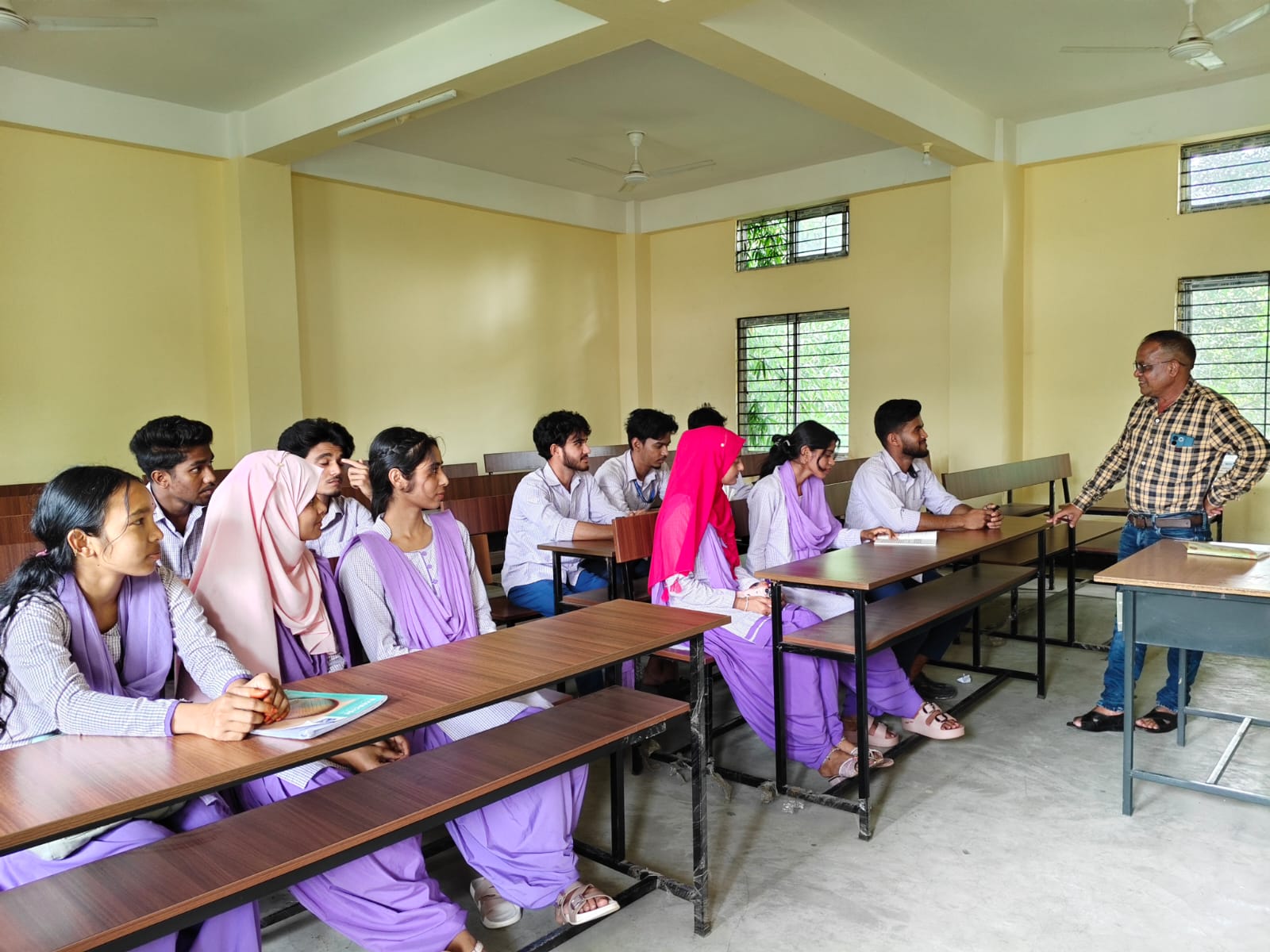Remedial Class for weak students in B.A 6th semester