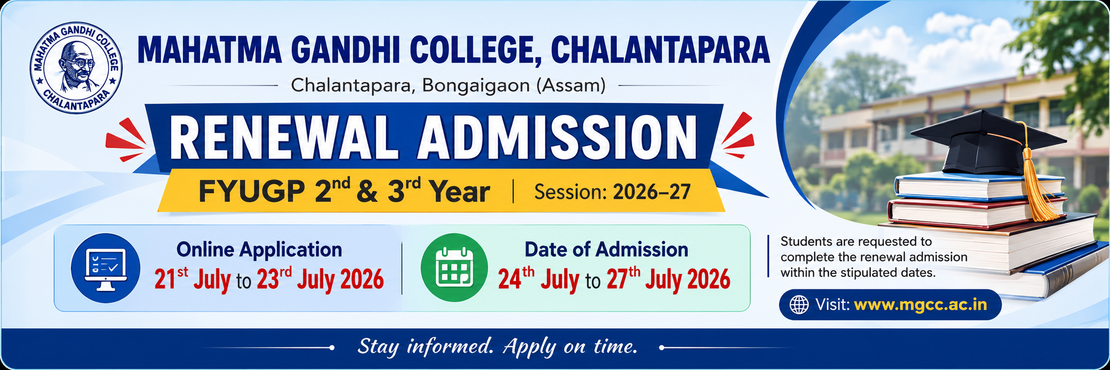 Renewal Admission